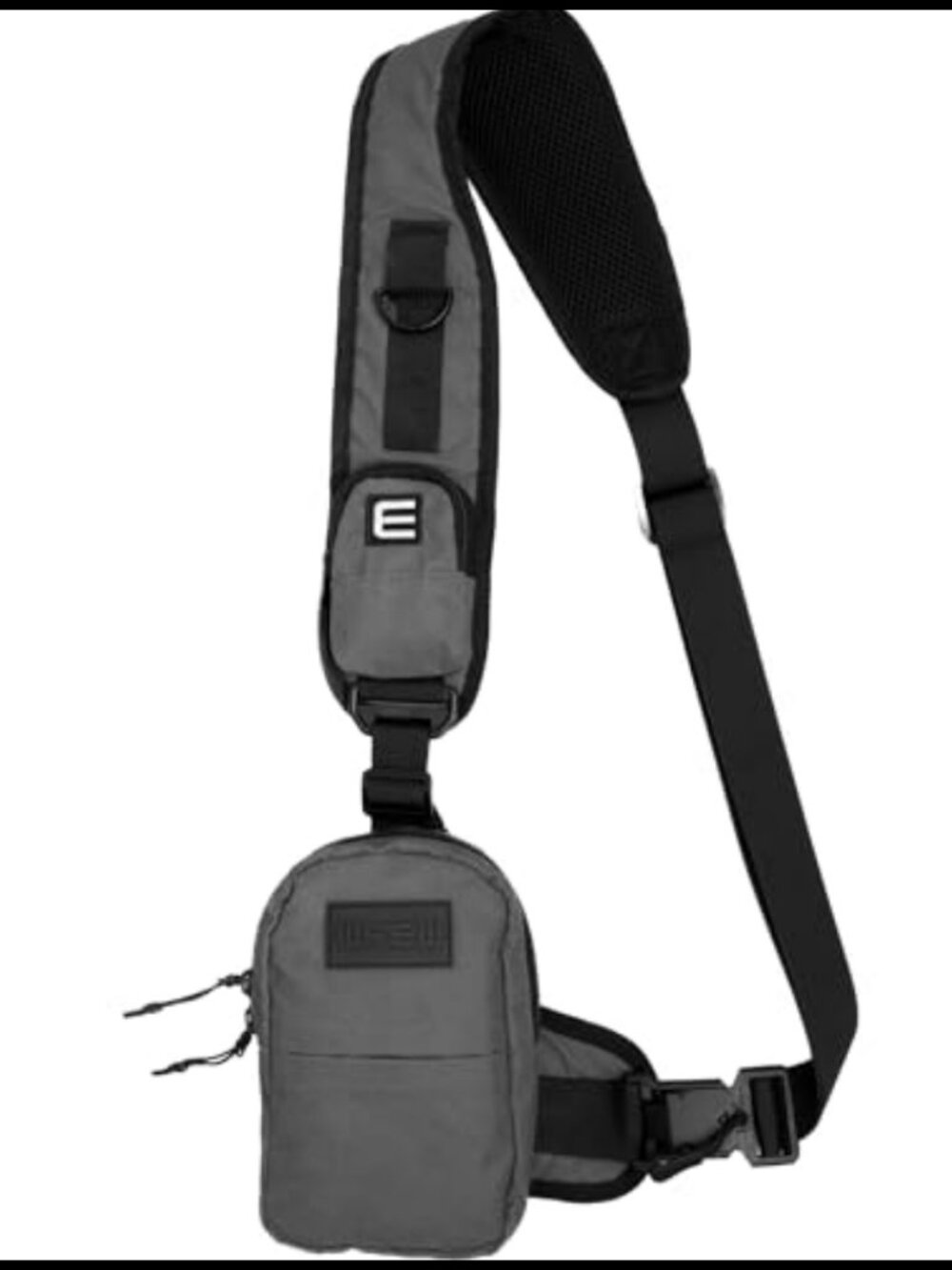 Mini Sling Bag Water-Resistant Nylon Crossbody Backpack for Hiking